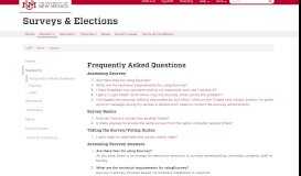 
							         Support - Surveys & Elections - The University of New Mexico								  
							    