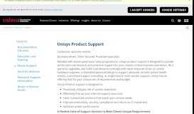 
							         Support - Unisys								  
							    