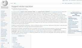 
							         Support-vector machine - Wikipedia								  
							    