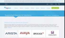 
							         Supported Devices | AlgoSec								  
							    