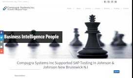
							         Supported SAP Testing in Johnson & Johnson New Brunswick NJ ...								  
							    