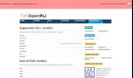 
							         Supported VU+ devices - Downloads | OpenPLi - Open Source Set ...								  
							    