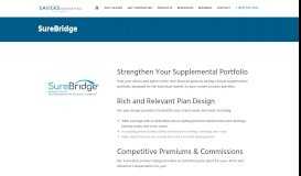 
							         SureBridge - Savers Marketing								  
							    