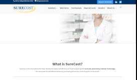 Surecost Pharmacy Login Page