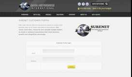 
							         SureNet Customer Portal | DNI LLC - Data Networks International								  
							    