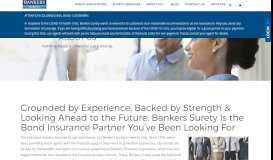 
							         Surety, Bail Bond Insurance, About Us | Bankers Surety								  
							    