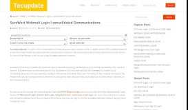 
							         SureWest Webmail Login | consolidated ... - Tecupdate								  
							    