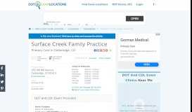 
							         Surface Creek Family Practice - Primary Care in Cedaredge, CO 81413								  
							    