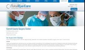 
							         Surgery Center | Center for Total Eyecare								  
							    