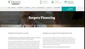 
							         Surgery Financing - My Bariatric Solutions								  
							    
