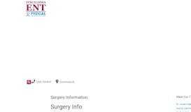
							         Surgery Information Tuscaloosa, Alabama | Tuscaloosa ENT ...								  
							    