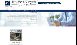 
							         Surgical Clinic Offices Roanoke, VA & Salem, VA | Jefferson Surgical ...								  
							    