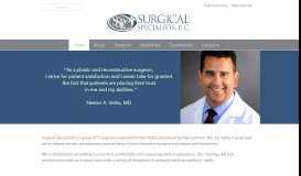 
							         Surgical Specialists, P.C.								  
							    
