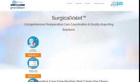 
							         SurgicalValet™ | ePreop Software								  
							    