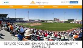 
							         Surprise HOA Management Services | City Property								  
							    