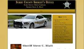 
							         Surry County Sheriff's Office								  
							    