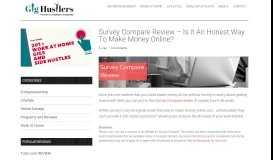 
							         Survey Compare Review - Is It An Honest Way To Make ...								  
							    