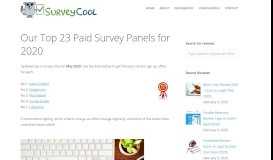 
							         Survey Cool - Top 23 Legit Paid Survey Sites Reviewed for 2019								  
							    