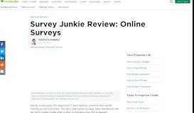 
							         Survey Junkie Review: Online Surveys - NerdWallet								  
							    