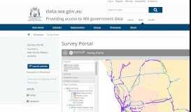 
							         Survey Portal - Showcases - data.wa.gov.au								  
							    