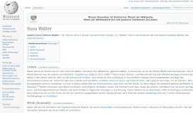 
							         Susa Walter – Wikipedia								  
							    