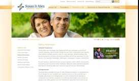 
							         Susan B. Allen Memorial Hospital [Patient's Info - Billing Information]								  
							    