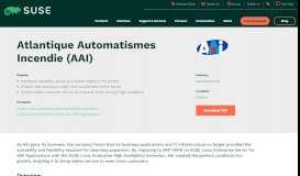 
							         SUSE Success Story: Atlantique Automatismes Incendie (AAI) | SUSE								  
							    