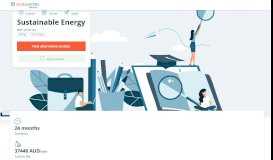 
							         Sustainable Energy, M.Eng. - at RMIT University, Melbourne, Australia ...								  
							    