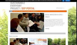 
							         Sustainable Everyday Project Portal								  
							    