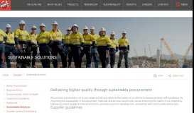 
							         Sustainable Solutions - Suppliers & Contractors Portal - Bechtel								  
							    