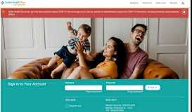 
							         Sutter Health Plus Member Portal - Login Page								  
							    