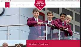 
							         Sutton Grammar School: Home								  
							    