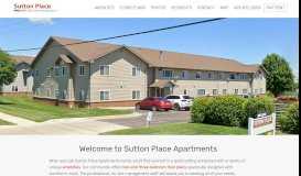 
							         Sutton Place Apartments: Apartments for Rent								  
							    