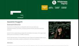 
							         Suzanne Huggett - Wilderness Inquiry								  
							    