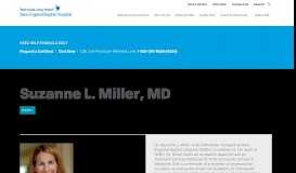 
							         Suzanne L. Miller – New England Baptist Hospital								  
							    