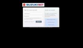 
							         Suzuki Extranet Logon Screen								  
							    