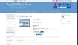 
							         Suzuki Gateway Unit 34923-96L00								  
							    