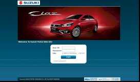 
							         Suzuki Portal Web Site								  
							    