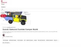 
							         Suzuki Samurai Custom Camper Build - Expedition Portal | Zuk ...								  
							    