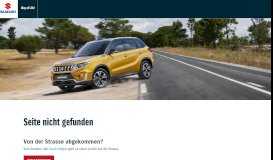 
							         Suzuki Schweiz senkt Listenpreise								  
							    