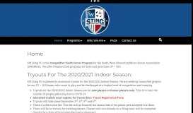 
							         SW Sting FC – Developing the Player and the Person								  
							    