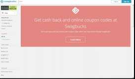 
							         Swagbucks Shopping: Jun 2019 Coupons & up to 10% Cash Back ...								  
							    