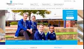 
							         Swan Christian College - Home								  
							    