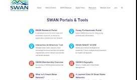 
							         SWAN Portals & Tools | SWAN								  
							    