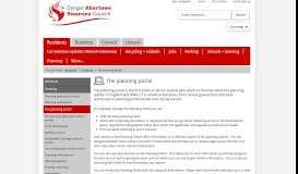 
							         Swansea - The planning portal								  
							    