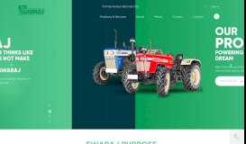 
							         Swaraj Tractors: Tractor								  
							    