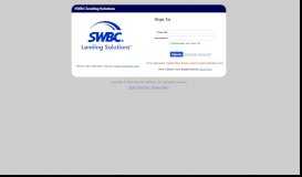 
							         SWBC Lending Solutions								  
							    
