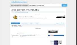 
							         swe-support.mysdpbc.org at WI. My District Portal - Website Informer								  
							    