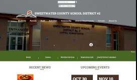 
							         Sweetwater County School District #2								  
							    