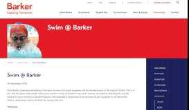 
							         Swim @ Barker - Barker College								  
							    